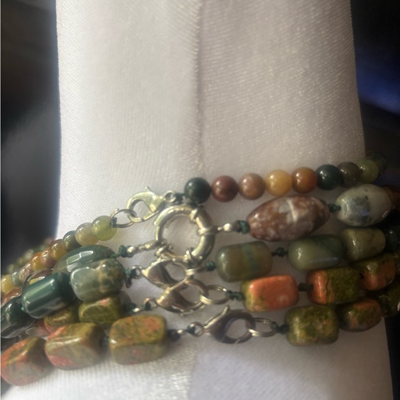 Gemstone Necklaces 5 Total - Picture 6 of 15